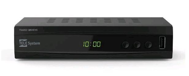 TELE System TS6822 T2HEVC TWIN - Sintonizzatore digitale …